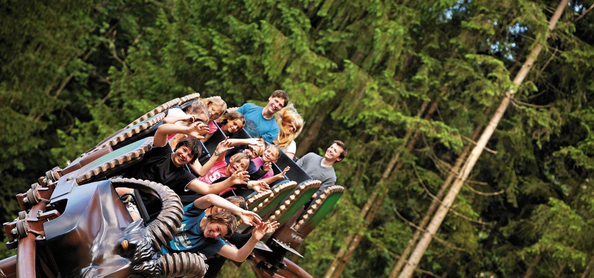 Die einzige Berg-Achterbahn am Chiemsee ist in Ruhpolding im Chiemgau., © Freizeitpark Ruhpolding