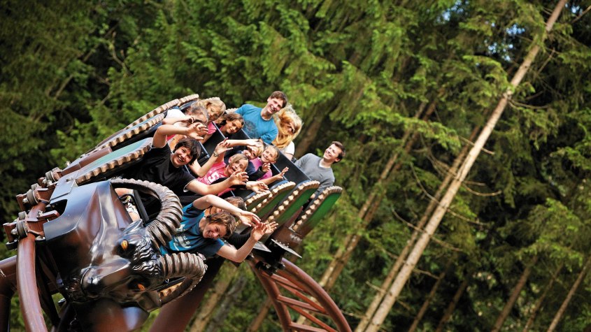 Die einzige Berg-Achterbahn am Chiemsee ist in Ruhpolding im Chiemgau., © Freizeitpark Ruhpolding