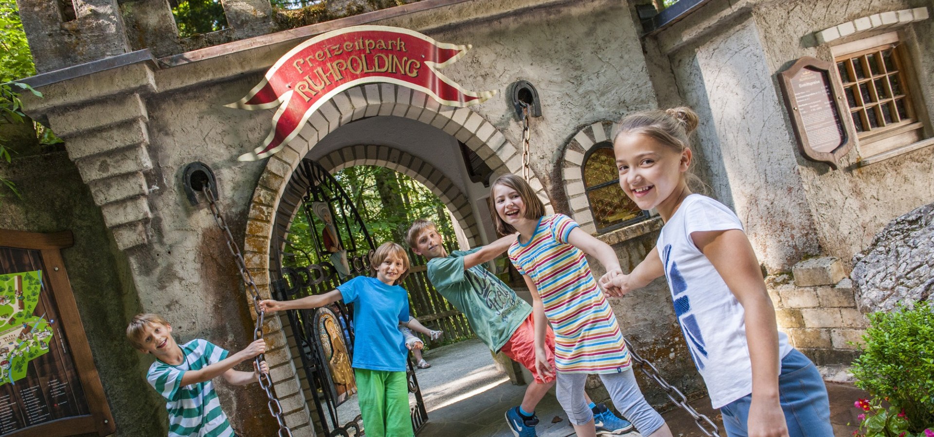 Ein Ausflug mit Kindern in den Freizeitpark Ruhpolding verzaubert auch Erwachsene., © Freizeitpark Ruhpolding